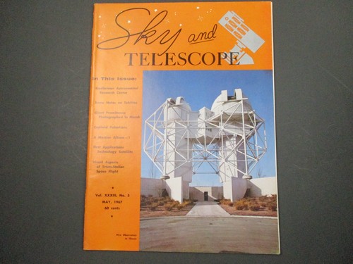 Sky and telescope magazine - sky, may