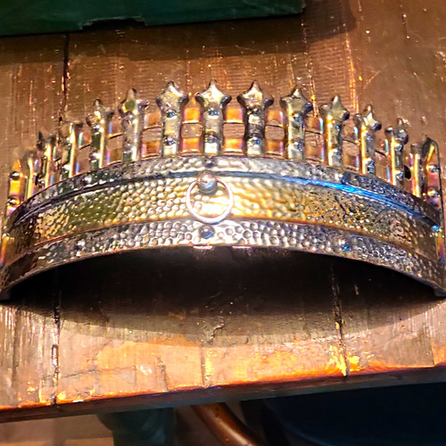 Victorian antique brass metal - victorian,