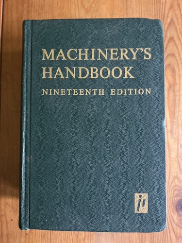 Machinery handbook - machinery's,