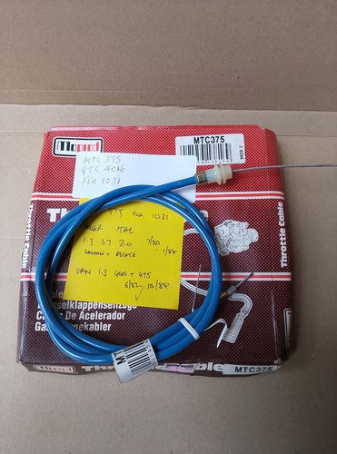 Morris ital throttle cable - ital,