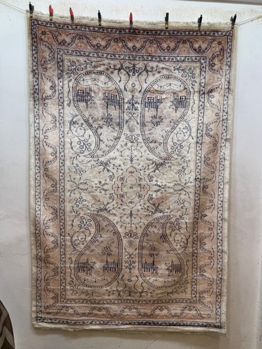 Vintage fabulous hand knotted - vintage,