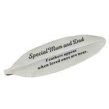 Special Mum and Dad Feather
