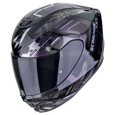 Scorpion EXO 391 Clutter Black Chameleon Full Face Motorcycle Motorbike Helmet