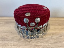 Afghan headpiece jewellery hat - headpiece,