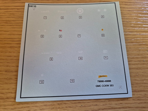 Decals gmc cckw - decals, |