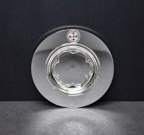 Small silver travel dish - silver,