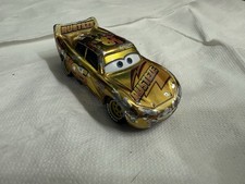 "Golden" Lightning McQueen die-cast car Mattel Disney Pixar Cars