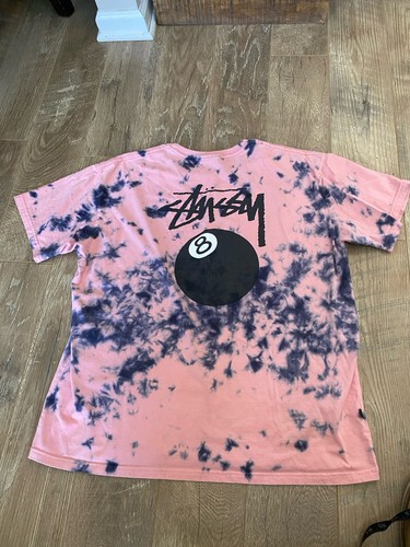 Stussy ball logo tie - logo, tie-dye