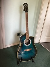 Aria AMB-35 BLS Vintage Electro Acoustic Guitar