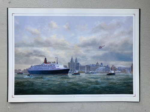 Cunard marine print - marine, print-