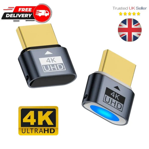 2pc hdmi dummy plug - 2pc, 4k