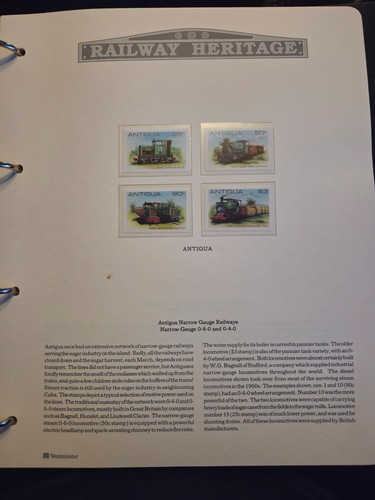 Railway heritage stamp - railway,