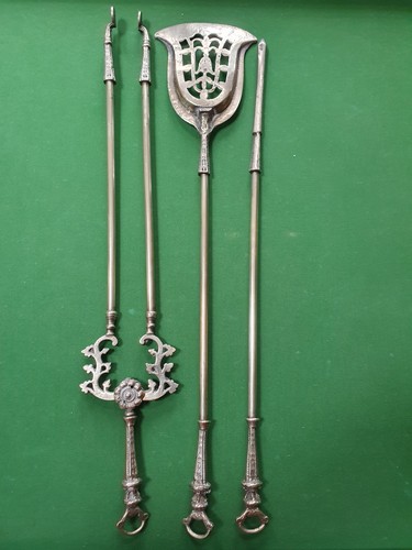 Antique victorian set brass - victorian,
