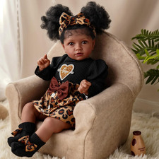 Realistic Black Reborn Baby
