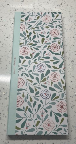 Paperchase floral menu planner - floral,