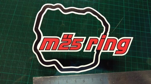 M25 ring decal sticker - ring,