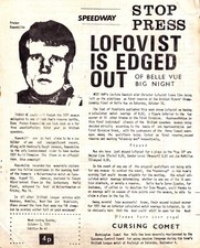 SPEEDWAY STOP PRESS #42 