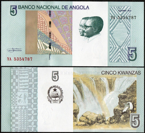 Angola kwanzas - 5,