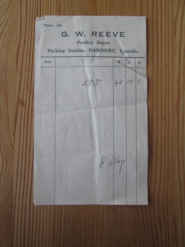 Reeve poultry buyer - reeve,,