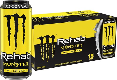 Monster rehab tea - monster, lemonade