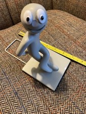 1980s Chaz  Tony Hart Vintage Bookend Figurine 6" Chas Aardman Animation 