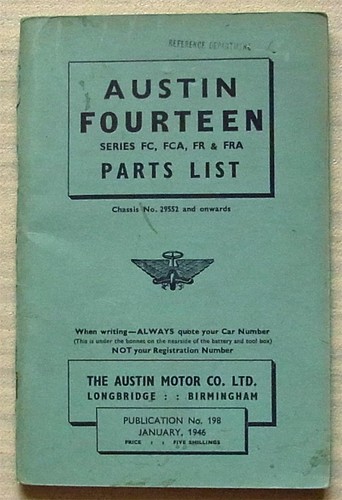 Austin fourteen series - austin,