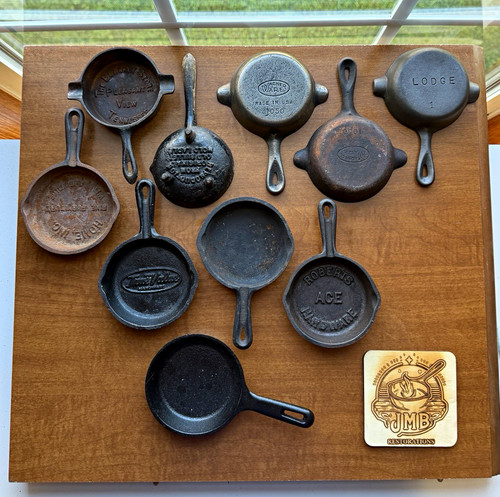 Lot cast iron advertising - of,