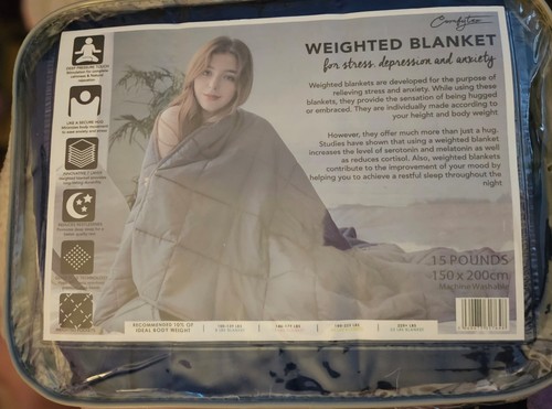 Weighted blanket pounds - 15,