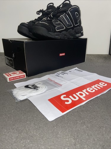Supreme air uptempo - supreme, ‘black