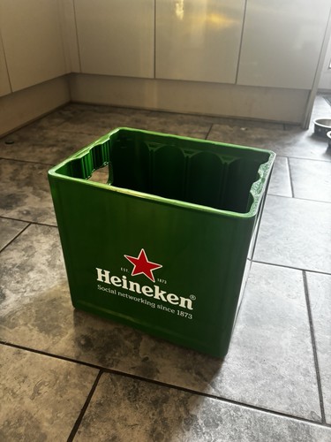 Heineken green beer crate - heineken,