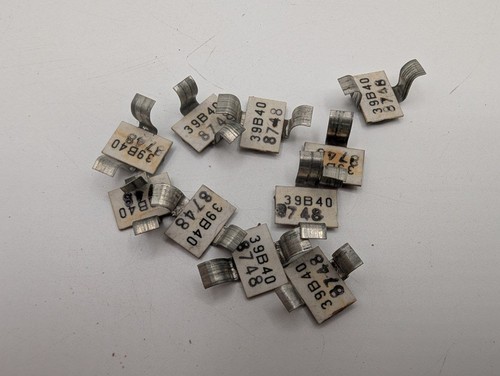 Vintage mica capacitors - mica,