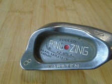 PRE~LOVED PING ZING RED DOT 8 IRON  ~ STEEL SHAFT ~ RIGHT HANDED
