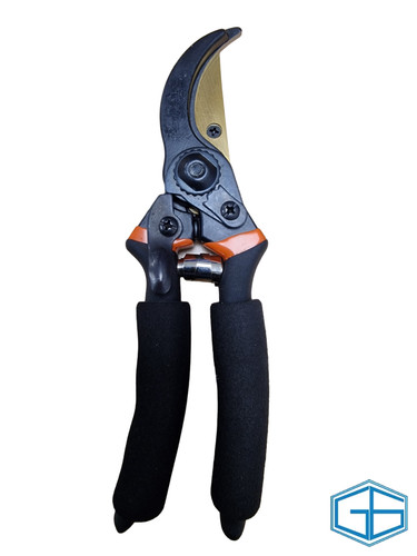 Bypass secateurs with locking - secateurs,