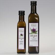 Milk Thistle Oil cold-pressed and crude Ol’Vita, Olej z ostropestu