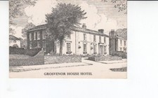 K. Postcard. Grosvenor House Hotel. Stratford upon Avon.