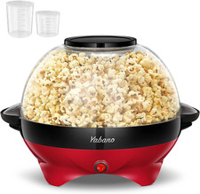 Gadgy Popcorn Machine round Popcorn Maker 5L Capacity 800W - Large Size 5L