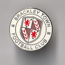 Brackley town lapel badge - brackley,