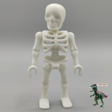 Playmobil White Human Skeleton - Skull Bones - Pyramid Sarcophagus - Tomb