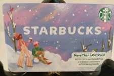 STARBUCKS GIFT CARD 2025 " WINTER FUN " BRAND NEW ~ GREAT PRICE