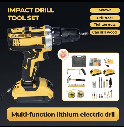 21v cordless drill driver - driver, kit