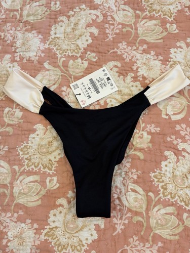 Bnwt zara bikini bottoms black - bnwt,