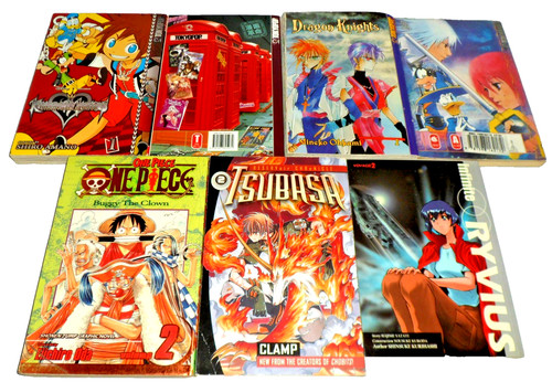 Manga graphic books - graphic, lot