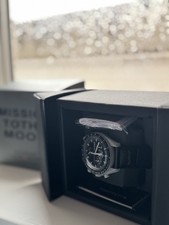 Swatch Omega Mission to the Moon  Black Dial Men's Wristwatch (SO33M100)