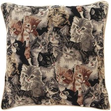 Signare Cat Tapestry Cushion