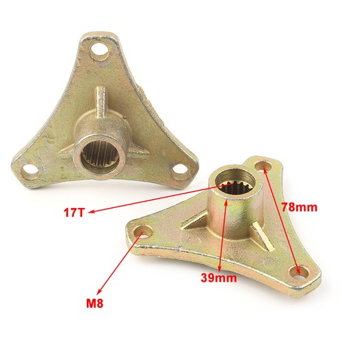Pcs steel 17t stud rear - stud,