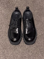 Zara Men's Black Leather