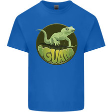 An Iguana Lizard Mens Cotton T-Shirt Tee Top