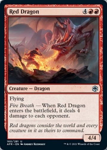 Red dragon adventures in the - red,
