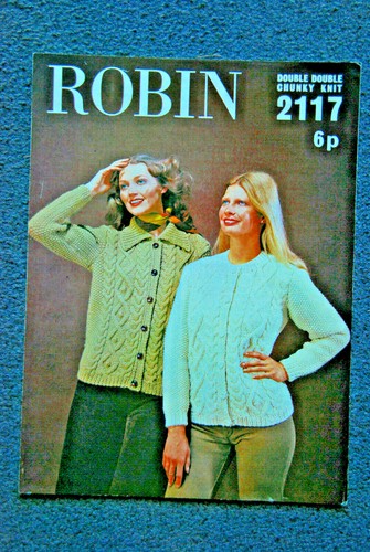Ladies aran chunky knit - knit, type