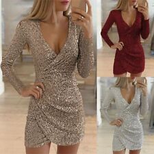 Clubwear Ball Gown Party Evening Dresses Sequin Mini Dress Bodycon Party Dress